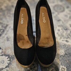 ALDO Black Women's Wedges